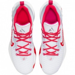 Chaussures de basket-ball Nike Giannis Immortality (Cz4099-101) pour hommes, baskets blanches/rouges